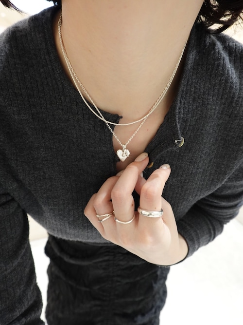 SILVER925 ハートシルフィウムネックレス（ネックレス）｜TEN.（テン