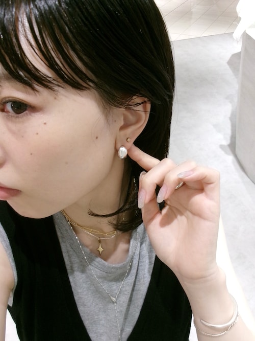 TEN. ピアス SILVER925 プラムピアス レディース メンズ