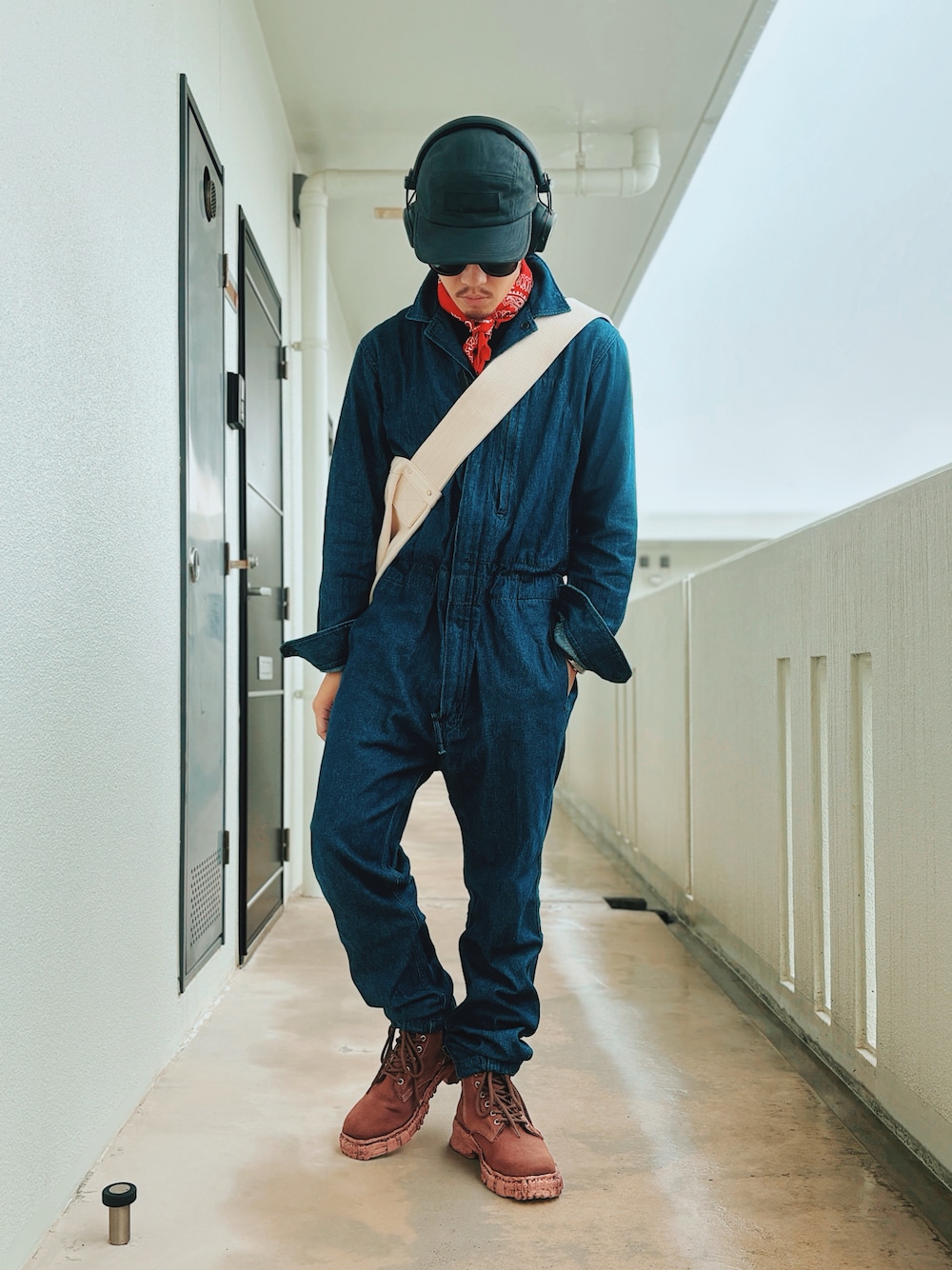 Engineered Garmentsのつなぎ/オールインワンを使った人気ファッション