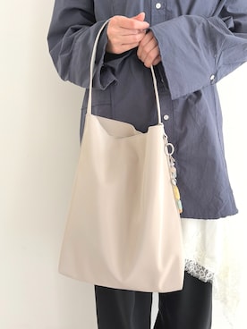 「SMELLY」｜andoさん（レディース・162cm）の春コーディネート