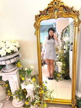 「Swankiss（スワンキス）のアイテム（ハンチング/ベレー帽）」を使った、Kan Chuiさん（レディース・163cm）の秋コーディネート