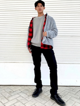 「GAP（ギャップ）のアイテム（ベスト）」を使った、yurisiiba3さん（メンズ・177cm）の秋コーディネート