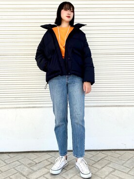 「アクティブ」｜「アイテム（スウェット）」を使った、yurisiiba3さん（レディース・164cm）の秋コーディネート