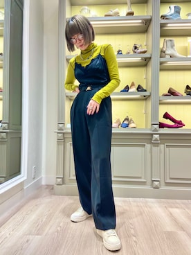 「FEKETE（フェケテ）のアイテム」を使った、WAオリエンタルトラフィック　東京ベイ店さん（レディース・162cm）の秋コーディネート