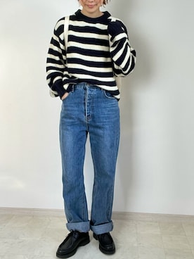 n..kさん（レディース・162cm）の冬コーディネート