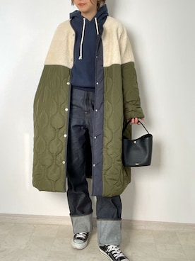 n..kさん（レディース・162cm）の冬コーディネート