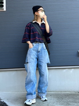 n..kさんの「【NEW BALANCE/ニューバランス】M2002RHQ：スニーカー」を使ったコーディネート
