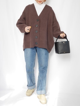 n..kさん（レディース・162cm）の冬コーディネート