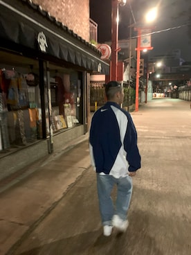 「アイテム（デニムパンツ、その他）」を使った、hiromu03さん（メンズ・160cm）の秋コーディネート