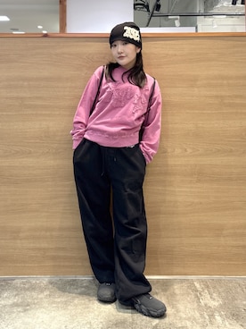 優羽さん（レディース・154cm）の冬コーディネート