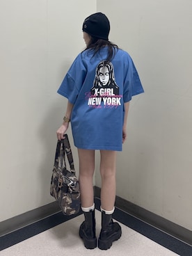 優羽さん(レディース・154cm)の春コーディネート