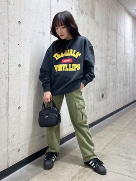 優羽さん（レディース・154cm）の冬コーディネート