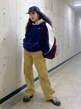 優羽さん（レディース・154cm）の冬コーディネート