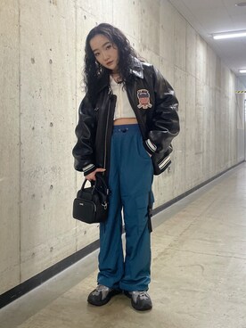 優羽さん(レディース・154cm)の秋コーディネート