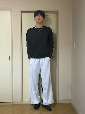 ænsk(🇰🇷fashion) さん（メンズ・183cm）の春コーディネート