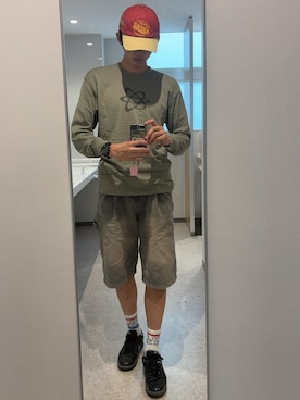 「Disney（ディズニー）のアイテム」を使った、ænsk(🇰🇷fashion) さん（メンズ・183cm）の秋コーディネート
