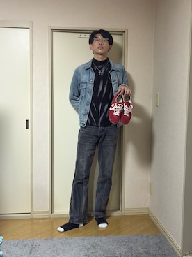 「3.3 Field Trip （3.3フィールドトリップ）のアイテム」を使った、ænsk(🇰🇷fashion) さん（メンズ・183cm）の春コーディネート