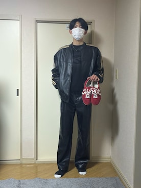 「CONVERSE ADDICT（コンバースアディクト）のアイテム」を使った、ænsk(🇰🇷fashion) さん（メンズ・183cm）の冬コーディネート