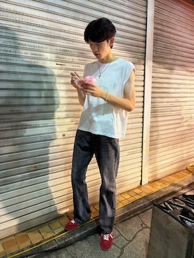 ænsk (相互ﾌｫﾛｰ🉑)さん（メンズ・183cm）の夏コーディネート