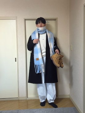 ænsk(🇰🇷fashion) さん（メンズ・183cm）の冬コーディネート