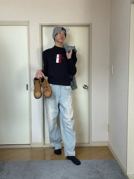 「TOMMY HILFIGER（トミーヒルフィガー）のアイテム」を使った、ænsk(🇰🇷fashion) さん（メンズ・183cm）の春コーディネート