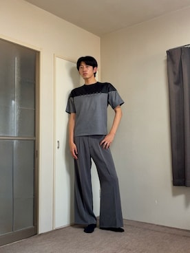 ænsk(🇰🇷fashion) さん（メンズ・183cm）の秋コーディネート