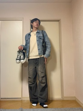 「LION HEART（ライオンハート）のアイテム」を使った、ænsk(🇰🇷fashion) さん（メンズ・183cm）の秋コーディネート