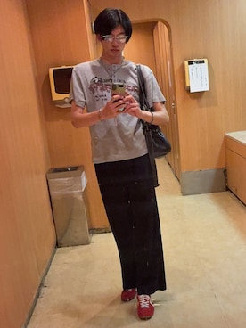 「CONVERSE ADDICT（コンバースアディクト）のアイテム」を使った、ænsk(🇰🇷fashion) さん（メンズ・183cm）の秋コーディネート