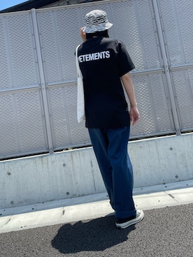 「IOSSELLIANI（イオッセリアーニ）のアイテム（アクセサリー）」を使った、R.さん（レディース・168cm）の夏コーディネート