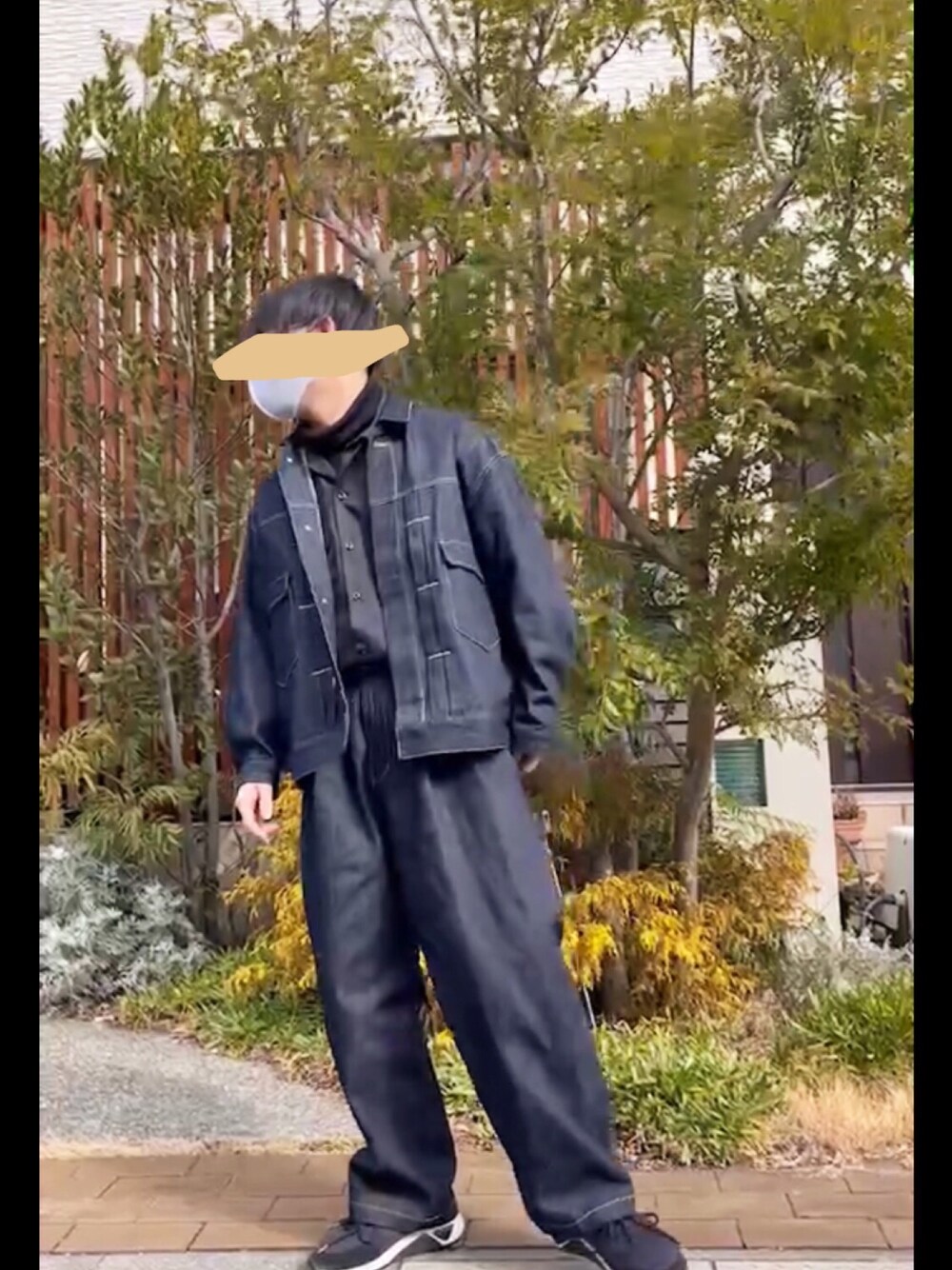 Dickies デニム上下セットアップ×キャップ×ネックウォーマーセット XL Dickiesのアイテムを使った「デニムセットアップ」のメンズ人気