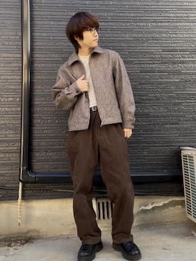 men's Rさん（メンズ・168cm）の冬コーディネート