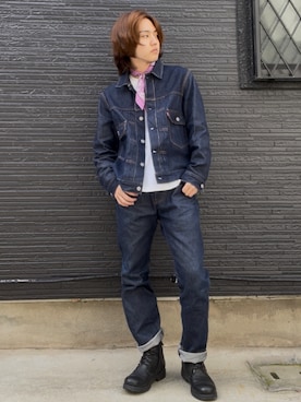 「リーバイス」｜men's Rさん（メンズ・168cm）の秋コーディネート