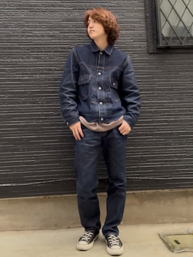 「リーバイス」｜men's Rさん（メンズ・168cm）の秋コーディネート