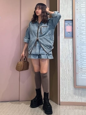 Rio【 骨スト / ブルベ夏 】さん（レディース・163cm）の春コーディネート