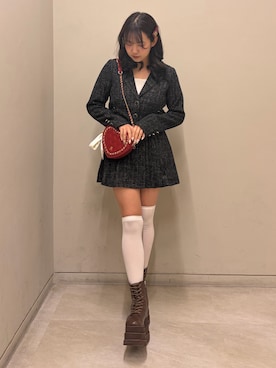 Rio【 骨スト / ブルベ夏 】さん(レディース・163cm)の冬コーディネート