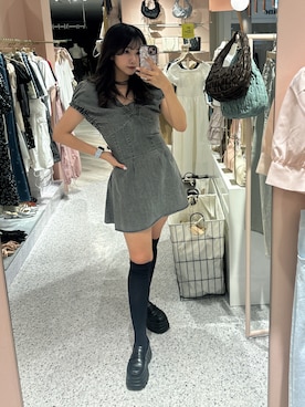 Rio【 骨スト / ブルベ夏 】さん（レディース・163cm）の夏コーディネート