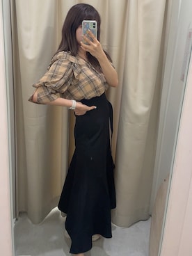 Rio【 骨スト / ブルベ夏 】さん（レディース・163cm）の夏コーディネート