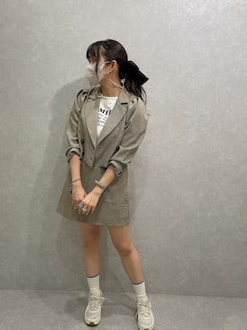 Rio【 骨スト / ブルベ夏 】さん（レディース・163cm）の夏コーディネート