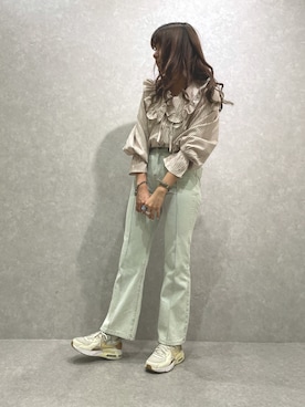 Rio【 骨スト / ブルベ夏 】さん（レディース・163cm）の秋コーディネート