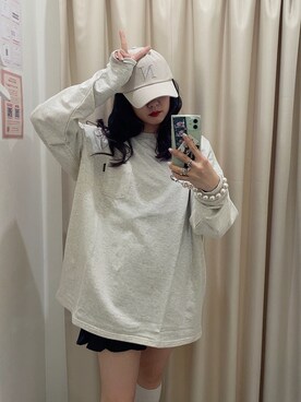 「NUN（エヌユーエヌ）のアイテム」を使った、Rio【 骨スト / ブルベ夏 】さん（レディース・163cm）の春コーディネート