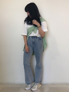 Rio【 骨スト / ブルベ夏 】さん（レディース・163cm）の夏コーディネート