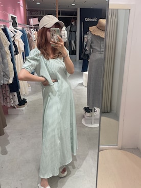 「NUN（エヌユーエヌ）のアイテム」を使った、Rio【 骨スト / ブルベ夏 】さん（レディース・163cm）の夏コーディネート