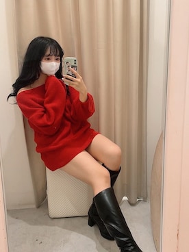 Rio【 骨スト / ブルベ夏 】さん（レディース・163cm）の冬コーディネート