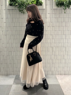 「マイベストコーデ2023」｜Rio【 骨スト / ブルベ夏 】さん（レディース・163cm）の冬コーディネート