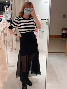 Rio【 骨スト / ブルベ夏 】さん（レディース・163cm）の春コーディネート