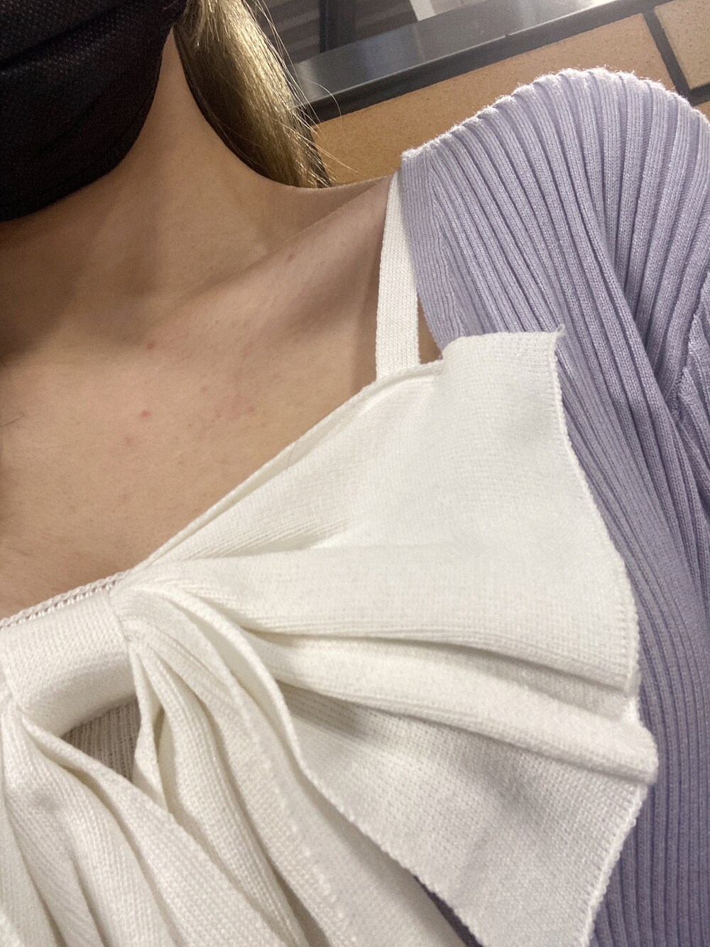 「SHEINのアイテム（キャミソール、ホワイト系）」を使った、U!さん（レディース・156cm）の夏コーディネートの1枚目の写真