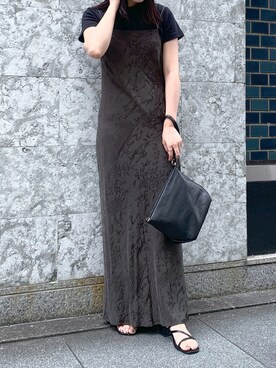 Zara ザラ のワンピース グリーン系 を使った人気ファッションコーディネート ユーザー ショップスタッフ Wear