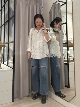 iwagashira Natsumiさん（レディース・168cm）の春コーディネート