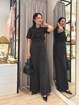 「アイテム（パンプス）」を使った、iwagashira Natsumiさん（レディース・168cm・30代）の夏コーディネート