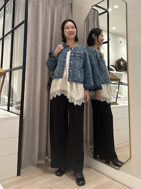 iwagashira Natsumiさん（レディース・168cm）の春コーディネート